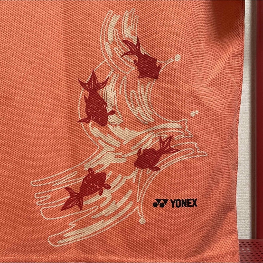 YONEX(ヨネックス)の【未使用】ヨネックス スポーツウェア レディース トップス メッシュ 半袖 鯉 レディースのトップス(Tシャツ(半袖/袖なし))の商品写真