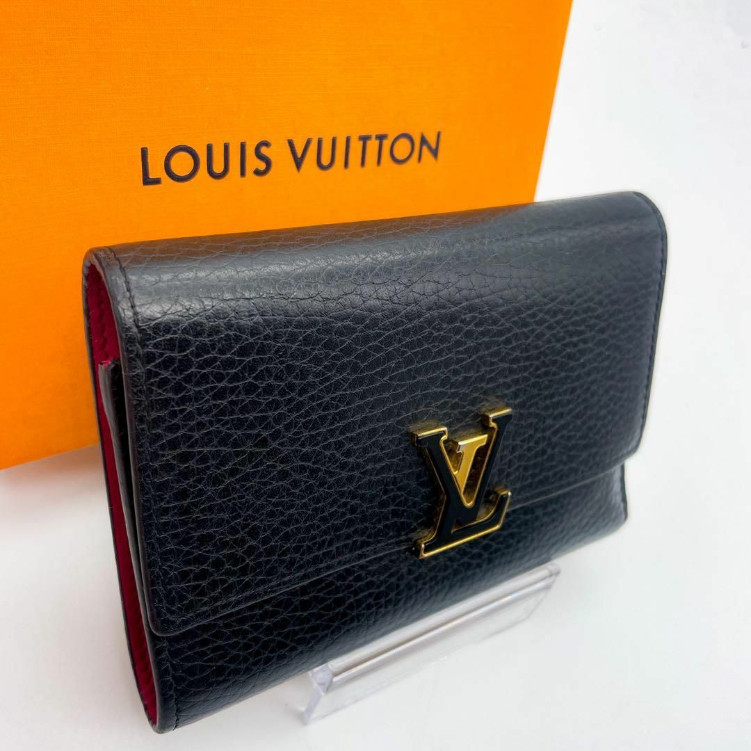 LOUIS VUITTON(ルイヴィトン)の✨超極美品✨　ルイヴィトン　ポルトフォイユ　カプシーヌ　コンパクト　トリヨン レディースのファッション小物(財布)の商品写真