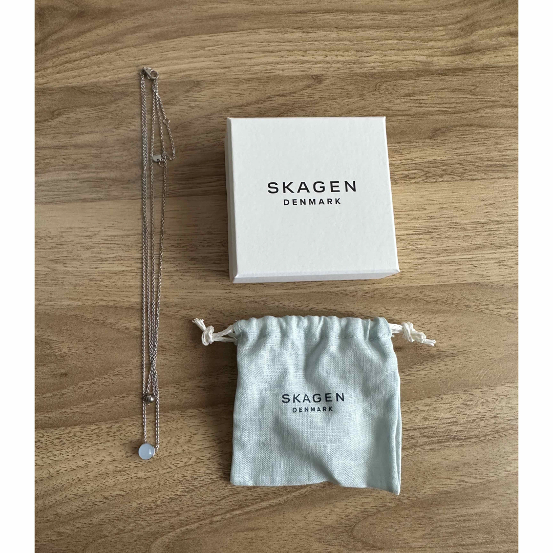 SKAGEN(スカーゲン)のSKAGEN シーグラスネックレス レディースのアクセサリー(ネックレス)の商品写真