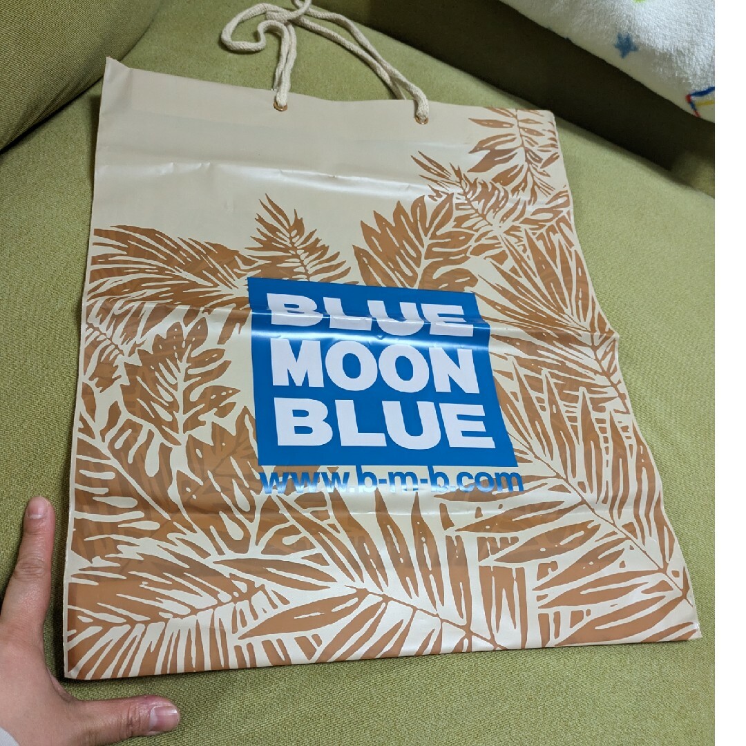 BLUE MOON BLUE(ブルームーンブルー)のショッパー　ブルームーンブルー　ショップ袋 レディースのバッグ(ショップ袋)の商品写真