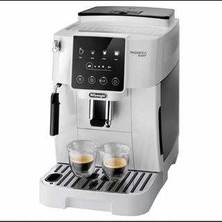 デロンギ(DeLonghi)のデロンギ マグニフィカ ECAM22020W ホワイト(エスプレッソマシン)