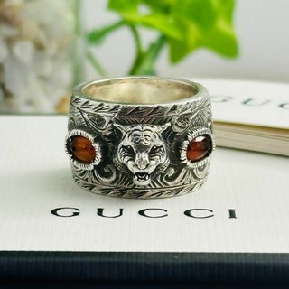 Gucci - gucci ライオンヘッドリング 19号の通販 by たか's shop 