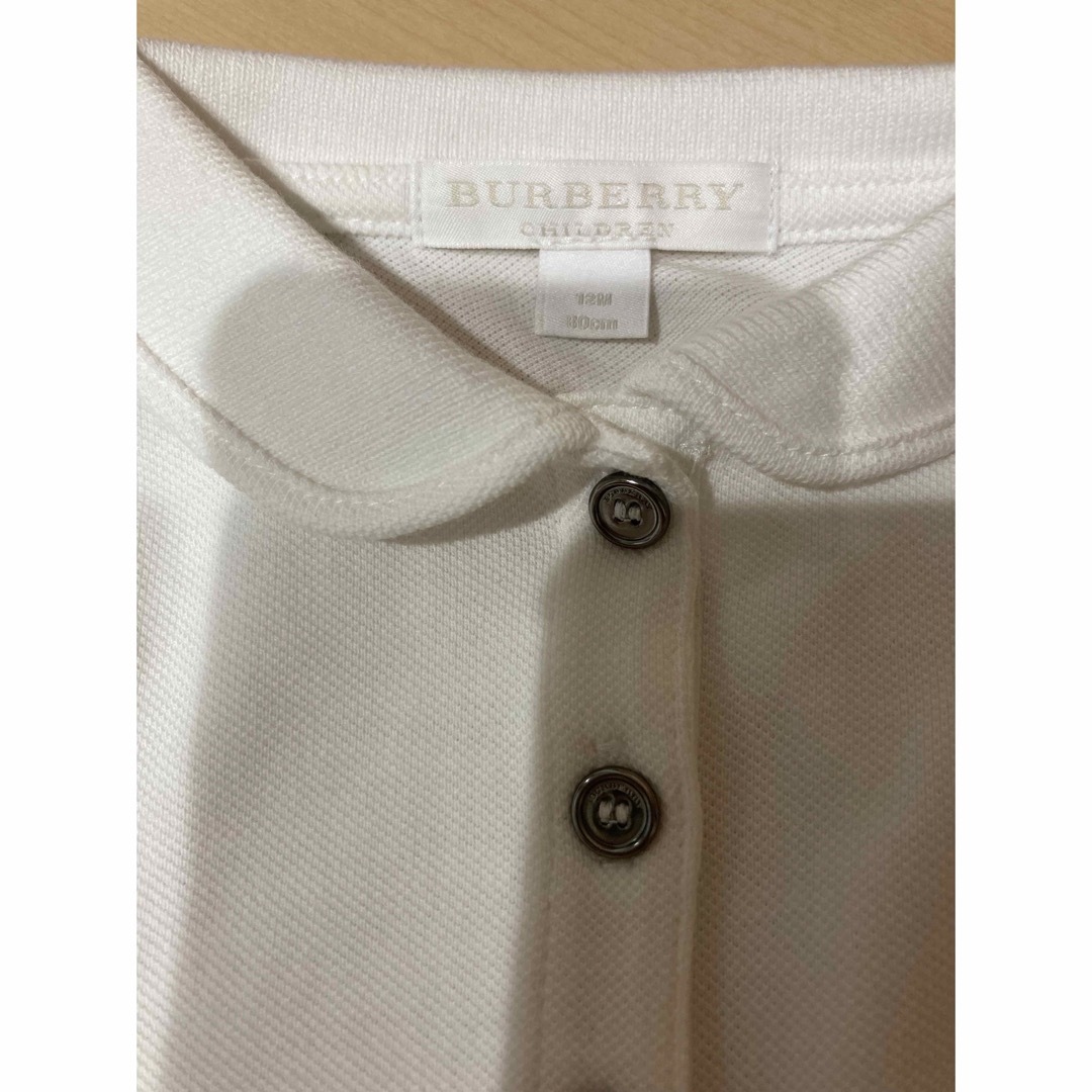 BURBERRY(バーバリー)の未使用品★バーバリー チルドレン BURBERRY ノースリーブ  ポロシャツ キッズ/ベビー/マタニティのキッズ服男の子用(90cm~)(Tシャツ/カットソー)の商品写真