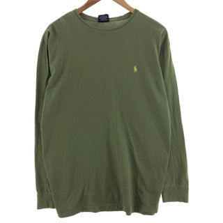 ラルフローレン(Ralph Lauren)の古着 ラルフローレン Ralph Lauren POLO by Ralph Lauren ロングTシャツ ロンT メンズL /eaa390219(Tシャツ/カットソー(半袖/袖なし))