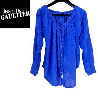 ジャンポールゴルチエ(Jean-Paul GAULTIER)のJean Paul GAULTIERジャンポールゴルチエ　スカル刺繍ブラウス(シャツ/ブラウス(長袖/七分))