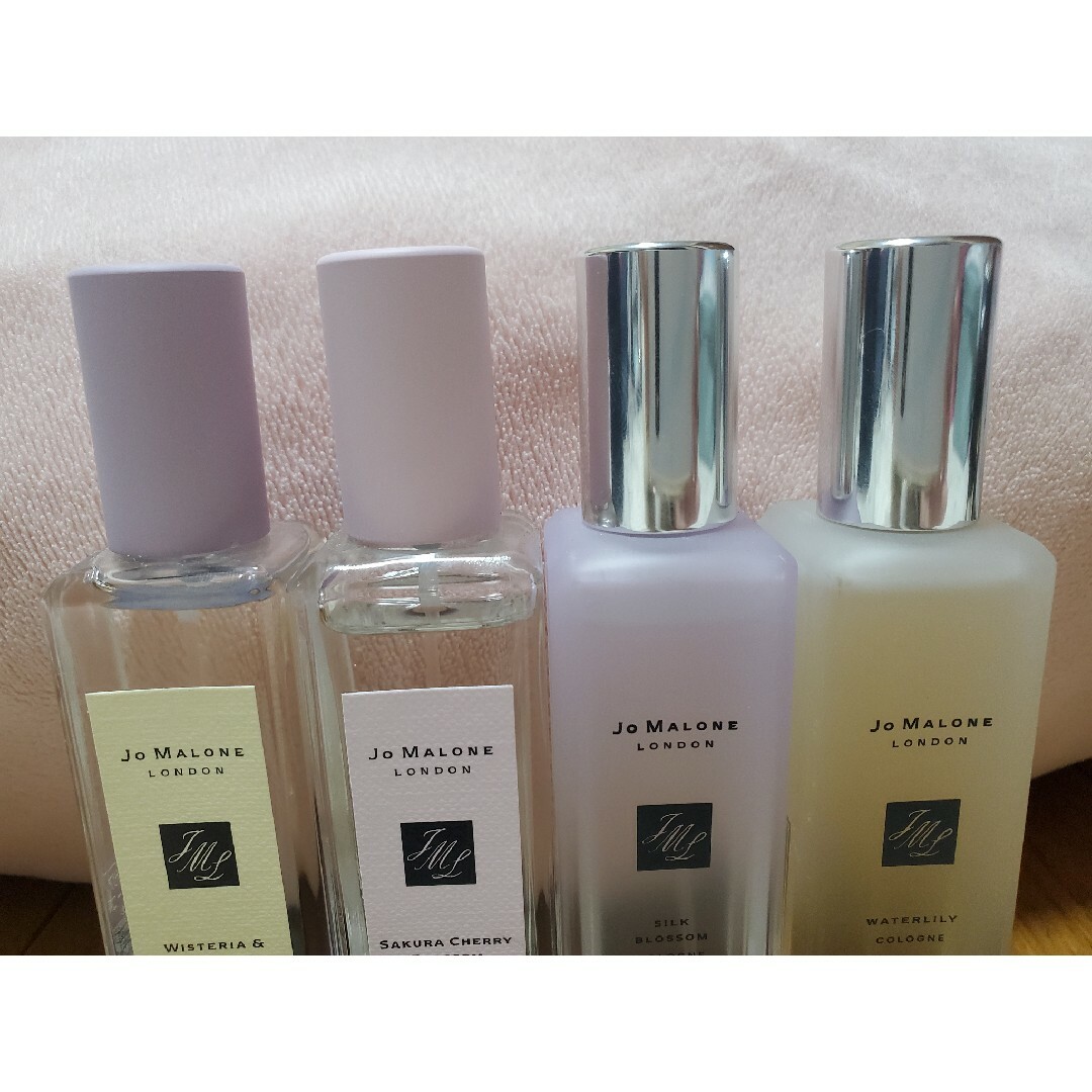 Jo Malone(ジョーマローン)のジョーマローン　ウォーターリリー　シルクブロッサム　サクラチェリー　ラベンダー コスメ/美容の香水(香水(女性用))の商品写真