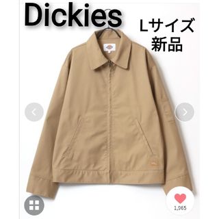 ディッキーズ(Dickies)の新品　Dickies　Lサイズ　ワークジャケット　ベージュ(カバーオール)