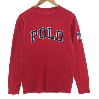 ラルフローレン(Ralph Lauren)の古着 ラルフローレン Ralph Lauren POLO RALPH LAUREN CLASSIC FIT ロングTシャツ ロンT メンズS /eaa390235(Tシャツ/カットソー(半袖/袖なし))