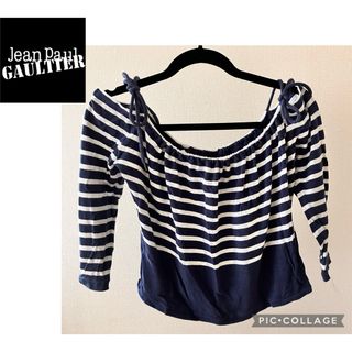 ジャンポールゴルチエ(Jean-Paul GAULTIER)のJean Paul GAULTIERジャンポールゴルチエ　オフショルダートップス(カットソー(長袖/七分))