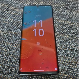 アクオス(AQUOS)のSHARP AQUOS R6 A101SH ブラック ジャンク品(スマートフォン本体)