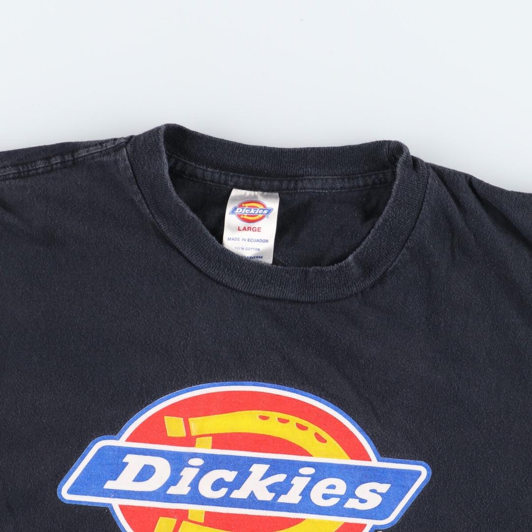 Dickies(ディッキーズ)の古着 ディッキーズ Dickies 半袖 ロゴTシャツ メンズL /eaa436234 メンズのトップス(Tシャツ/カットソー(半袖/袖なし))の商品写真