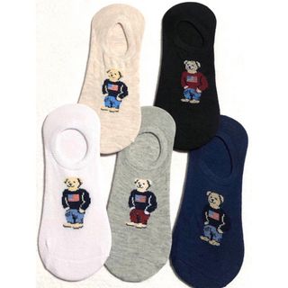 ポロラルフローレン(POLO RALPH LAUREN)のポロベア　5足セット　ポロラルフローレン  ポロソックス　靴下　ソックス　クマ(ソックス)