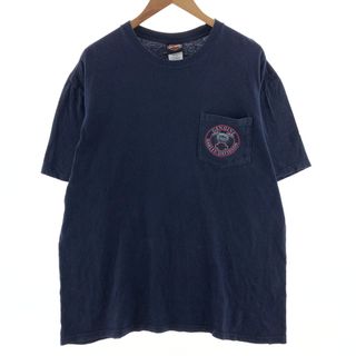 ハーレーダビッドソン(Harley Davidson)の古着 ハーレーダビッドソン Harley-Davidson モーターサイクル バイクTシャツ メンズXL /eaa390173(Tシャツ/カットソー(半袖/袖なし))