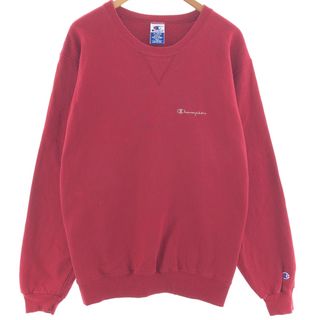 チャンピオン(Champion)の古着 90年代 チャンピオン Champion ロゴスウェットシャツ トレーナー USA製 メンズXL ヴィンテージ /eaa391151(スウェット)