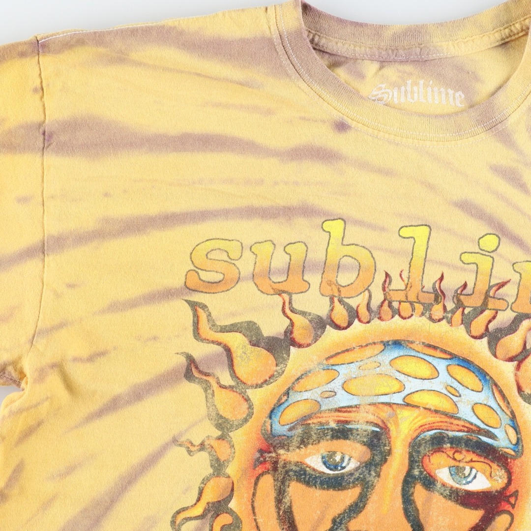 古着 SUBLIME サブライム タイダイ柄 バンドTシャツ バンT メンズM /eaa433926 メンズのトップス(Tシャツ/カットソー(半袖/袖なし))の商品写真