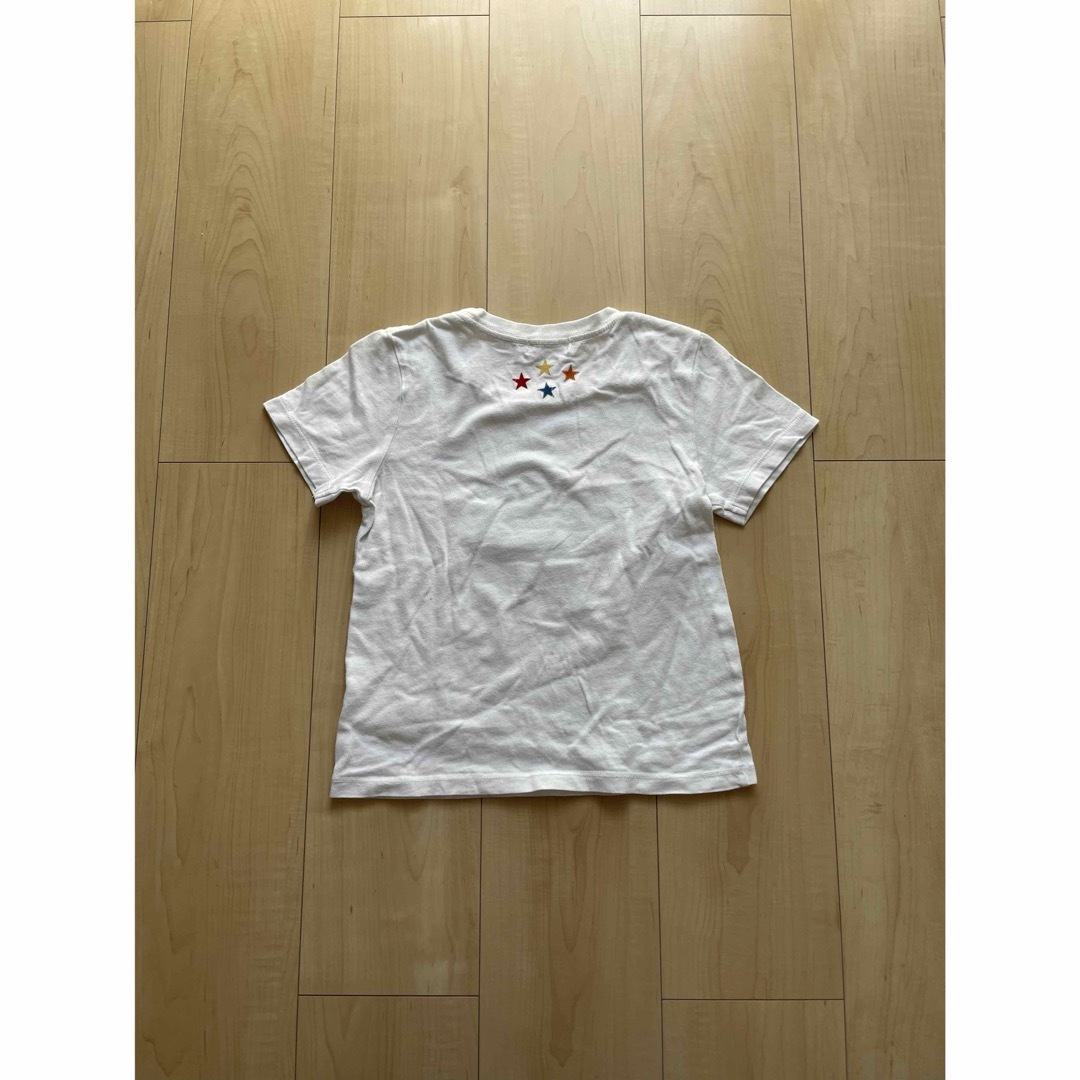 BEAMS(ビームス)のBEAMS ビームス　キッズ　ベビー　白Tシャツ　ホワイト 半袖Tシャツ ロゴT キッズ/ベビー/マタニティのキッズ服男の子用(90cm~)(Tシャツ/カットソー)の商品写真