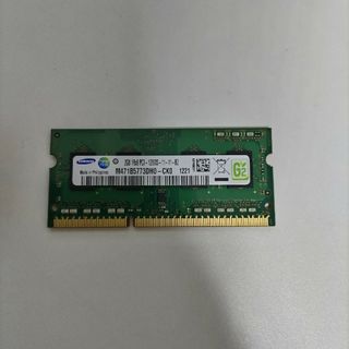 動作未確認 PC3-12800 2G SO-DIMM SAMSUNG(PCパーツ)