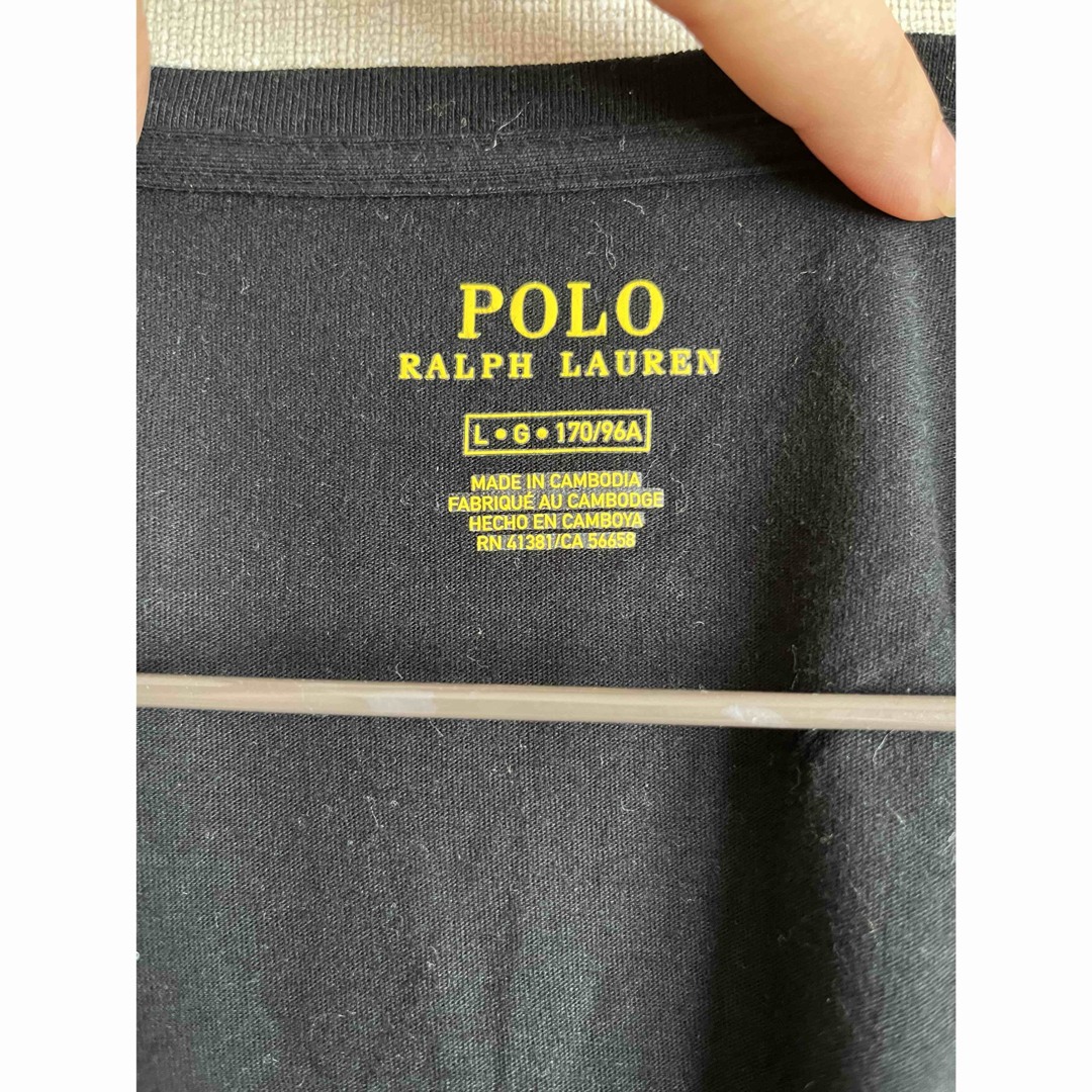 POLO RALPH LAUREN(ポロラルフローレン)のpolo 黒Tシャツ レディースのトップス(Tシャツ(半袖/袖なし))の商品写真