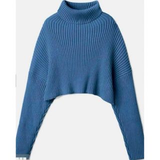 グレイル(GRL)の最終値下【新品】GRL グレイル タートルネッククロップド丈ニット mb1395(ニット/セーター)