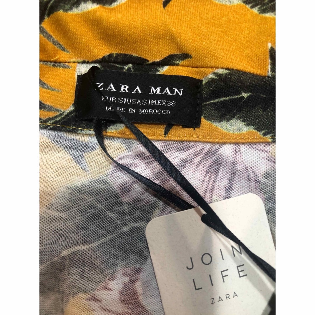 ZARA(ザラ)の新品★ザラマン ZARA MAN スキッパー アロハシャツ トップス 半袖 S メンズのトップス(シャツ)の商品写真