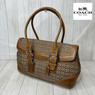 コーチ(COACH)のCOACH コーチ　シグネチャー　ハンドバッグ　トートバッグ20(ハンドバッグ)