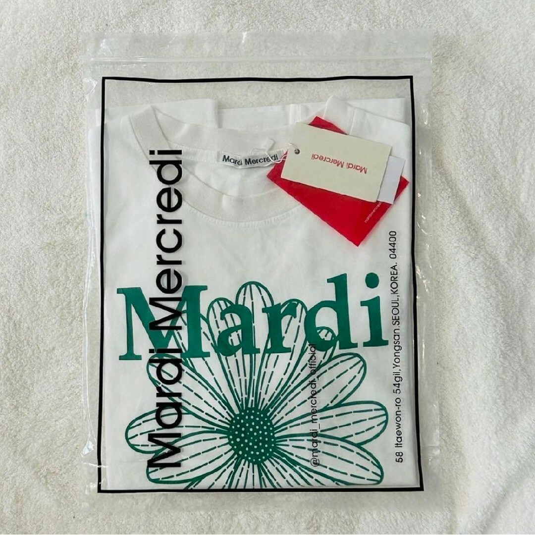 Mardi Mercredi マルディメクルディ  ロンT　長袖　グリーン レディースのトップス(Tシャツ(長袖/七分))の商品写真