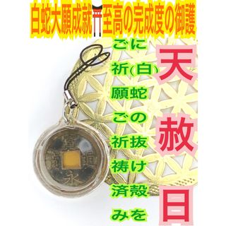 最強の白蛇のお守り【定期的ご祈願ご祈祷済み】古銭☆旧貨幣 最強の白蛇のお守り【定期的ご祈願ご祈祷済み】古銭☆旧貨幣