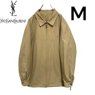 イヴサンローラン(Yves Saint Laurent)の【最安値】イブサンローラン⭐︎YSL⭐︎スイングトップ⭐︎ベージュ(ブルゾン)