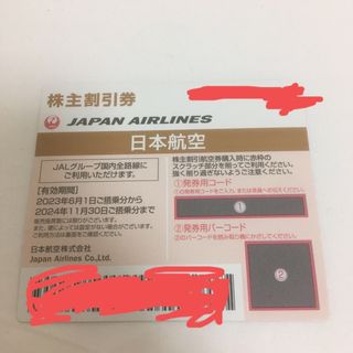 ジャル(ニホンコウクウ)(JAL(日本航空))のJAL株主割引券(その他)