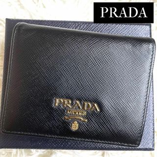 プラダ(PRADA)の⋟付属品完備⋞ / プラダ サフィアーノバイフォールドウォレット 1MV204(財布)