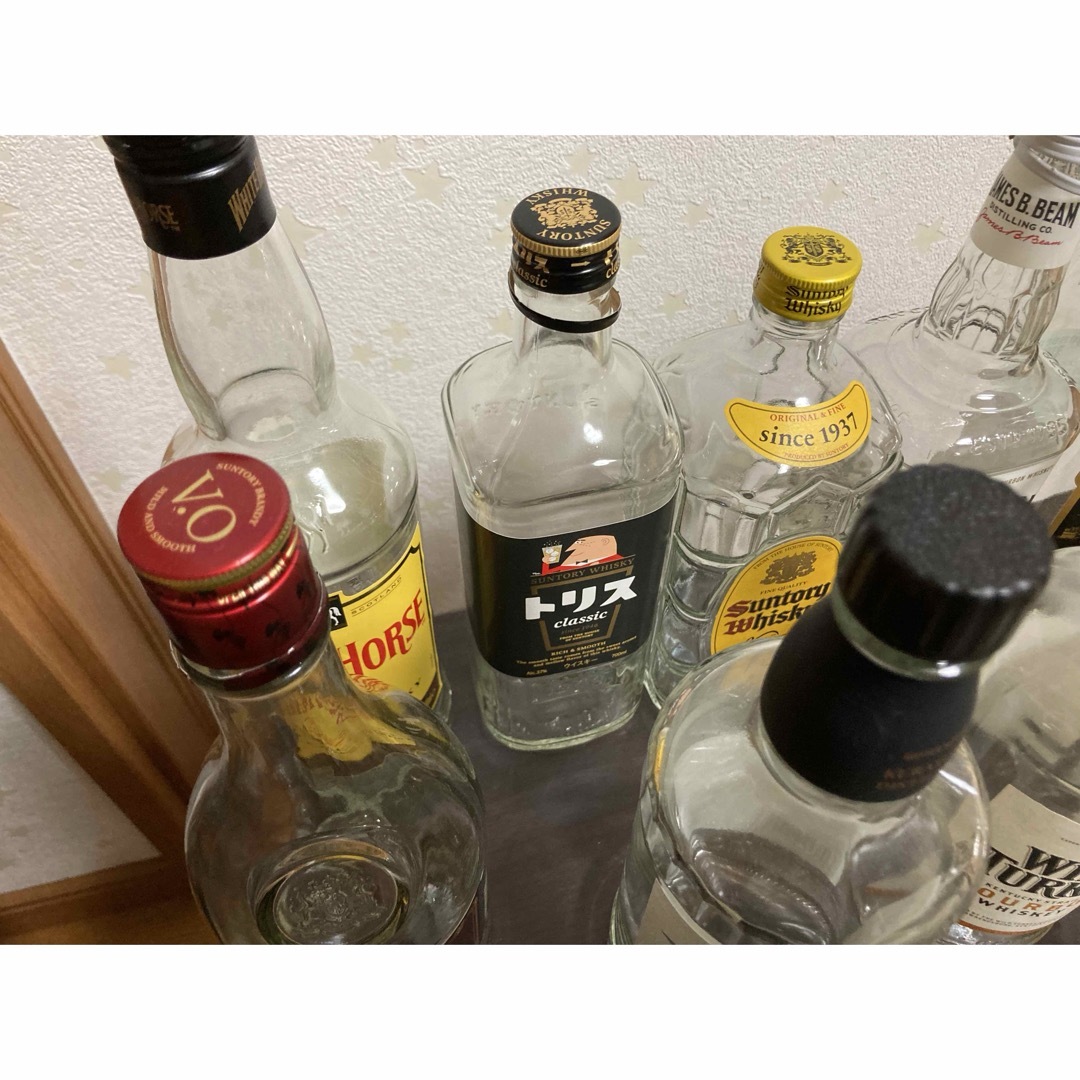 お酒　空瓶 食品/飲料/酒の酒(ウイスキー)の商品写真