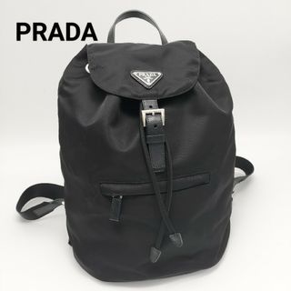 プラダ(PRADA)の未使用に近い✨プラダ　リュック　バックパック　ブラック　黒(リュック/バックパック)