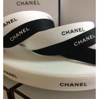 シャネル(CHANEL)のSale！1.5cm幅 CHANEL ラッピング リボン 10m(ラッピング/包装)