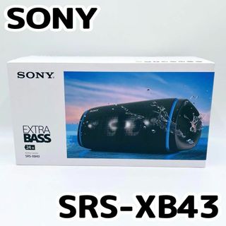 ソニー(SONY)の【美品】SONY Wireless Speaker SRS-XB43 ブラック(スピーカー)