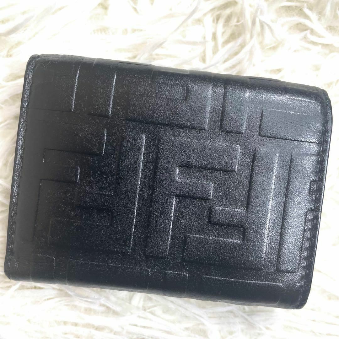 FENDI(フェンディ)の⋟極美品⋞ 入手困難 / フェンディ エフイズマイクロトリフォールドウォレット レディースのファッション小物(財布)の商品写真