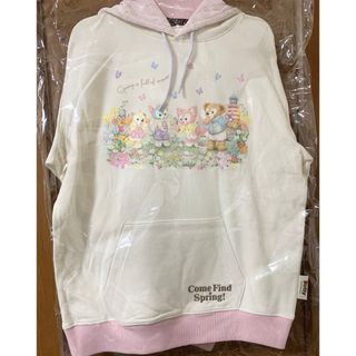 ディズニー(Disney)のカムファインドスプリング　ダッフィー フレンズ　パーカー　M (キャラクターグッズ)