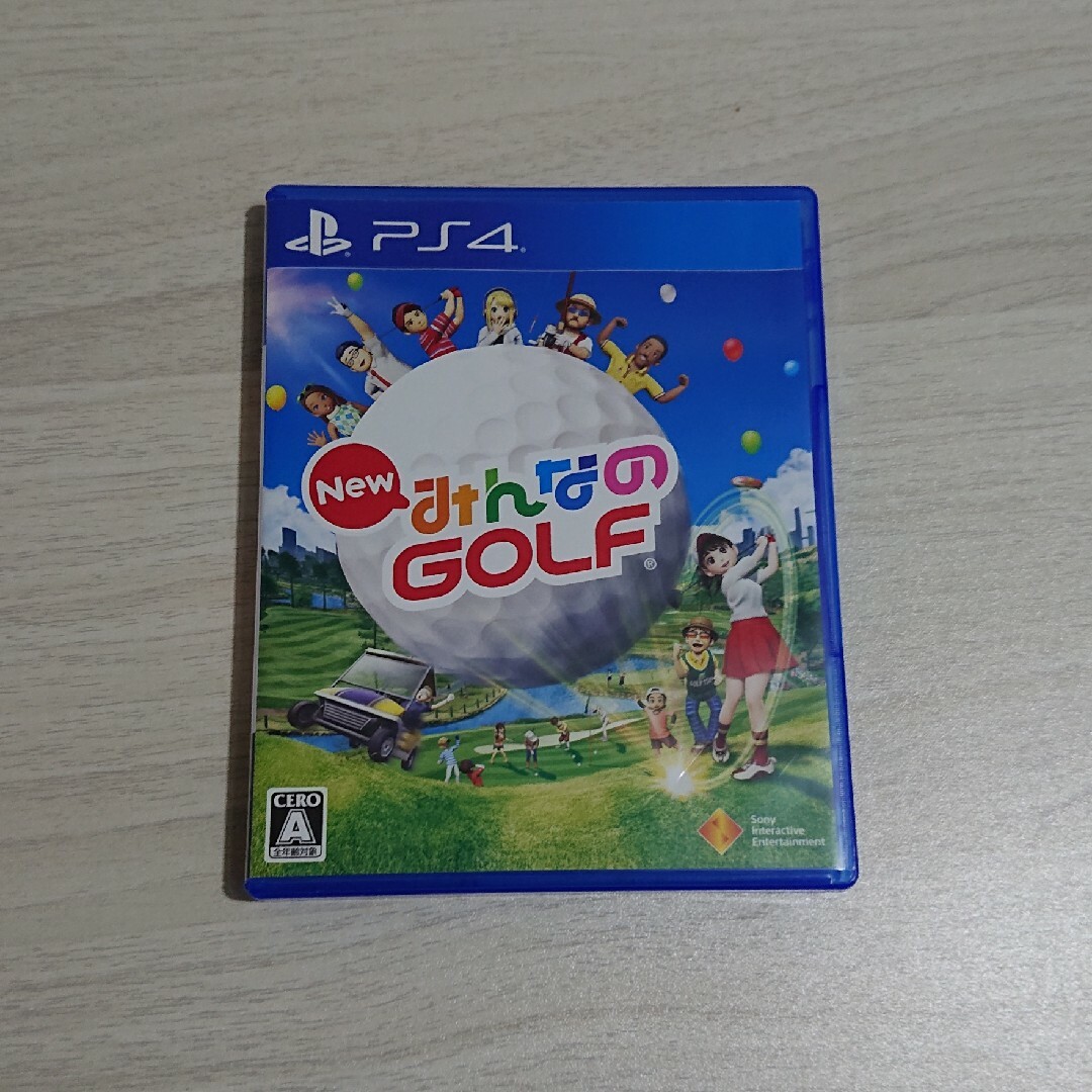 PlayStation4(プレイステーション4)のNew みんなのGOLF PS4 ソフト みんゴル みんなのゴルフ エンタメ/ホビーのゲームソフト/ゲーム機本体(家庭用ゲームソフト)の商品写真