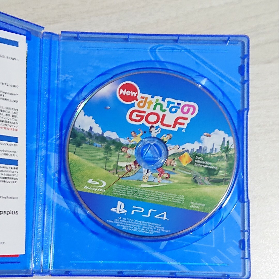 PlayStation4(プレイステーション4)のNew みんなのGOLF PS4 ソフト みんゴル みんなのゴルフ エンタメ/ホビーのゲームソフト/ゲーム機本体(家庭用ゲームソフト)の商品写真