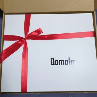 qomolm 子供ドレス　メーカー価格9180円　サイズ110/56 ホワイト白(ドレス/フォーマル)