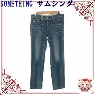 サムシング(SOMETHING)のSOMETHING サムシング パンツ デニム ジーンズ ポケット ボタン(デニム/ジーンズ)