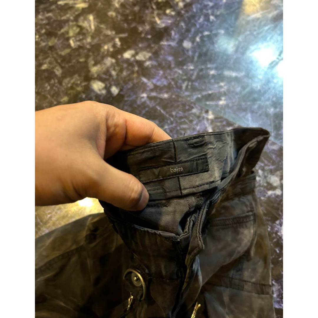 BAJRA(バジュラ)の@ バジュラ bajra 7分丈パンツ ブラック BLACK パンツ クロ 黒 メンズのパンツ(その他)の商品写真