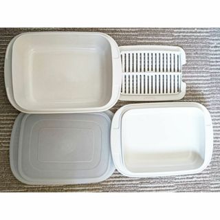 Tupperware タッパーウェア ウルトラ21 ベーカー 角型(調理道具/製菓道具)