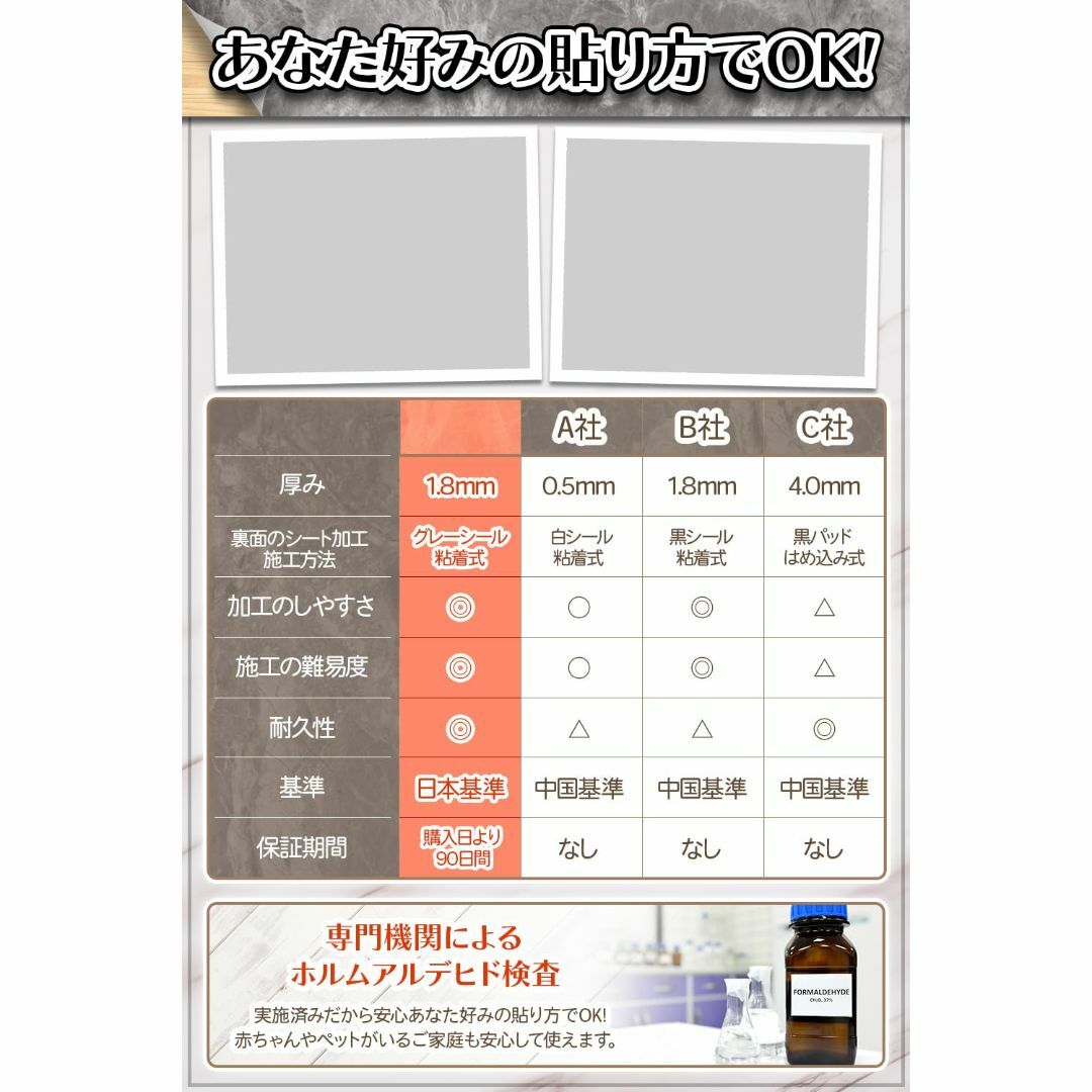 【色: マカブレックブラウン】リメイク名人 【DIYのプロが監修】リメイクシート インテリア/住まい/日用品のインテリア/住まい/日用品 その他(その他)の商品写真