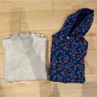 ユニクロ(UNIQLO)の【古着】2点まとめ売り UNIQLO レディース(ニット/セーター)