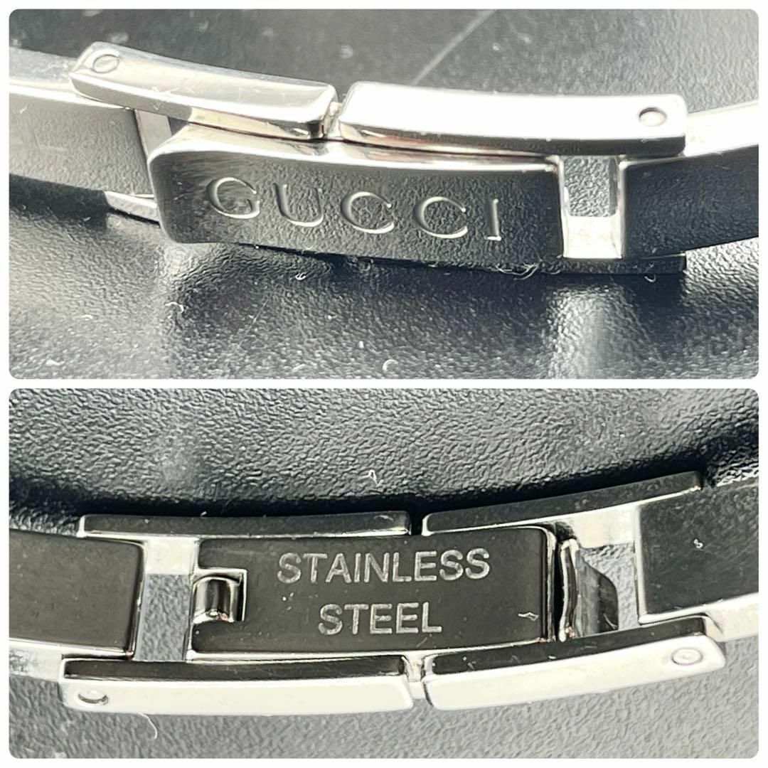 Gucci(グッチ)のc554【グッチ】ワンスター 1P 花柄 バングル アーマーブレス ウォッチ時計 レディースのファッション小物(腕時計)の商品写真