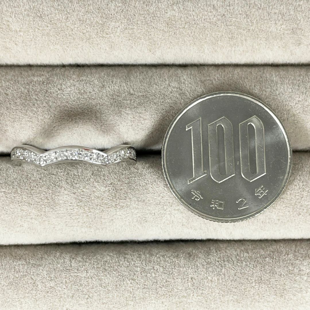 【セイコージュエリー×エトワ】K18wg 天然ダイヤモンド 0.19ct リング レディースのアクセサリー(リング(指輪))の商品写真