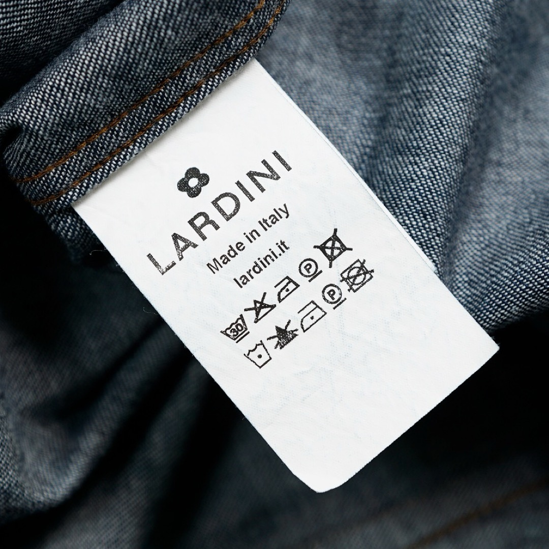 LARDINI(ラルディーニ)の新品LARDINIラルディーニEIENZOデニムジャケットM/690ユーロ メンズのジャケット/アウター(Gジャン/デニムジャケット)の商品写真