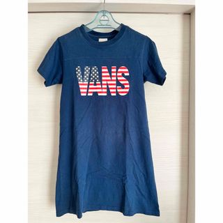 ヴァンズ(VANS)のVANS Tシャツワンピース　ベイ柄(Tシャツ(半袖/袖なし))