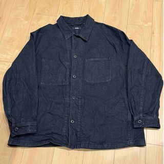 ユニクロ(UNIQLO)のUNIQLO デニムワークジャケット 美品　XXL（3L）(Gジャン/デニムジャケット)