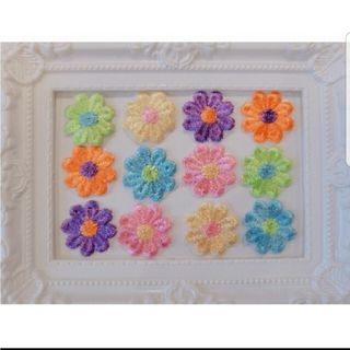 【A2】刺繍アイロンワッペン🌼アップリケ　入園準備(各種パーツ)